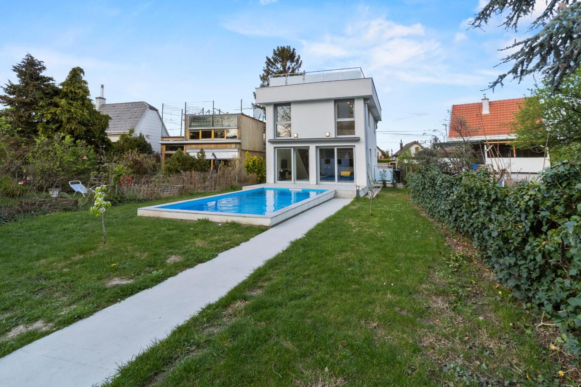 Villa Jaeger Mit Pool In Wien Exterior photo